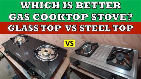 aluminium vs stainless steel gas stove